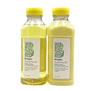 Briogeo Superfoods Banaba+Coconut Nourishing Shampoo & Conditioner 12.5 fl.oz Du